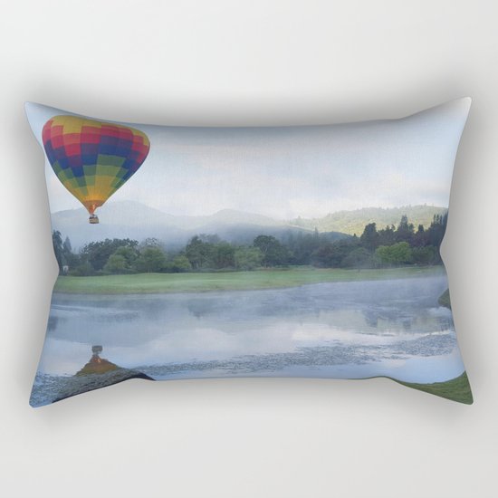 Hot Air Balloon #2 Rectangular Pillow