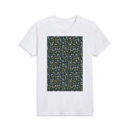 Warli Art Abstract Pattern  Kids T Shirt