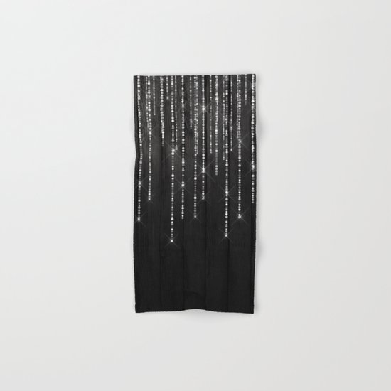 Fairy Lights on Wood 02 Hand & Bath Towel