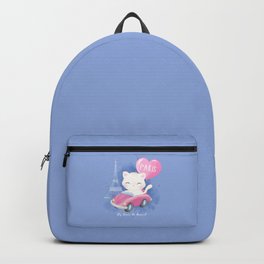 Cute Litter Kitty Traveling  Backpack