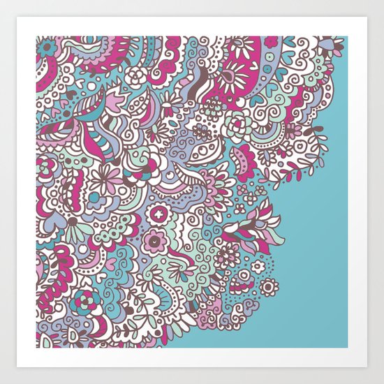 Flower Medley #2 Art Print