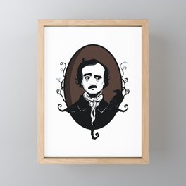 Edgar Allan Poe Framed Mini Art Print