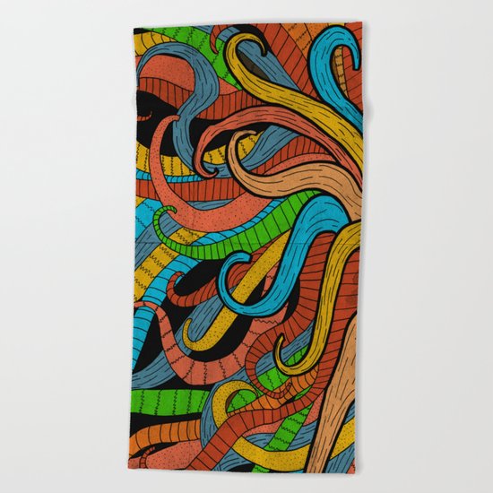 Roots Beach Towel
