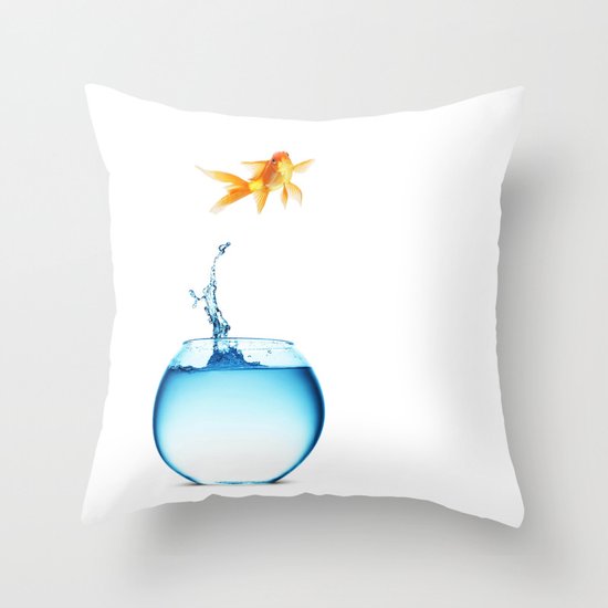 JUMPING Throw Pillow