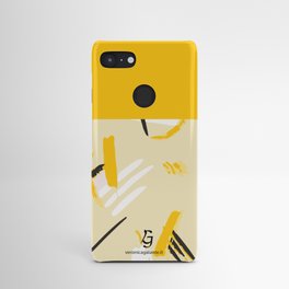 Pattern Abstract Acrilic yellow - veronicagalante.it Android Case