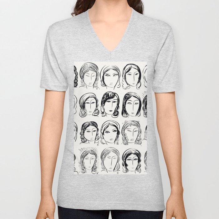 Do they look all the same ??? V Neck T Shirt