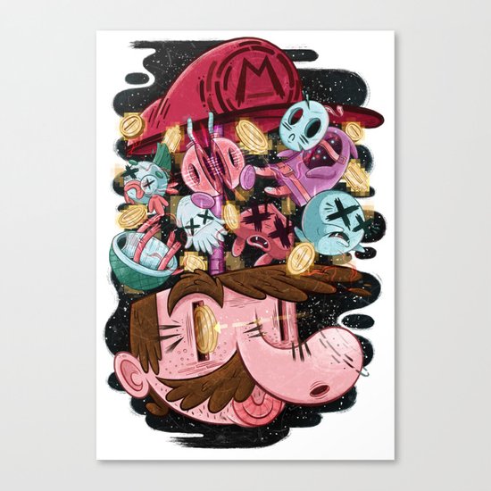 Super Mario Canvas Print