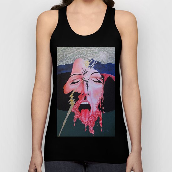 She's a Bit Touched Unisex Tank Top