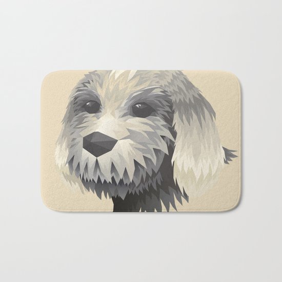 Cute Dog Bath Mat