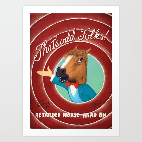 That Is Odd Art Print