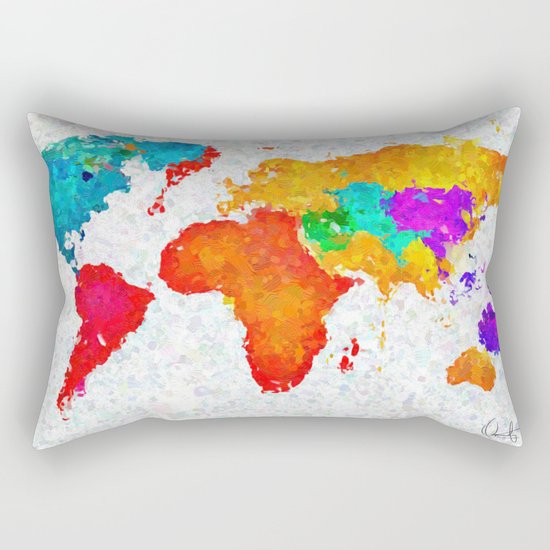 My World of Art Rectangular Pillow