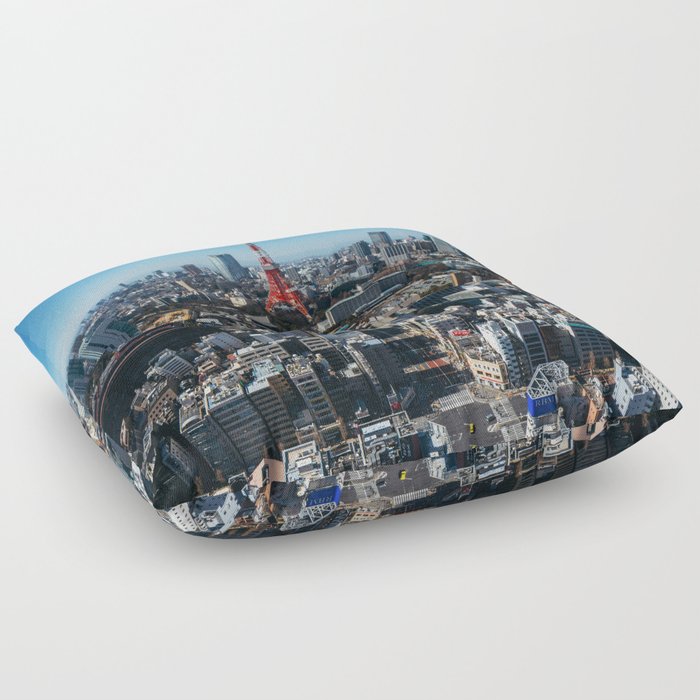 Tokyo Birdseye Floor Pillow