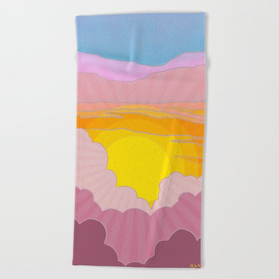 Sunrise Surprise Beach Towel