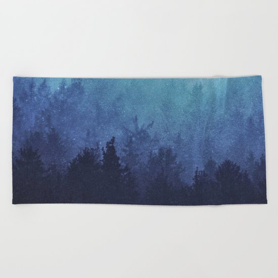 Just say the word, we'll take on the world. Beach Towel