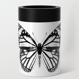 Monarch Butterfly | Vintage Butterfly | Black and White | Can Cooler