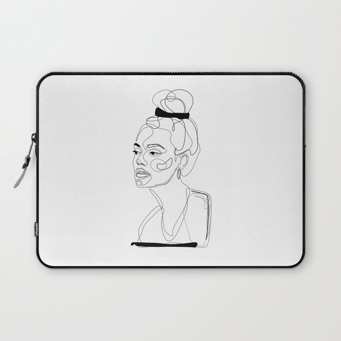 B&W Sketch Laptop Sleeve