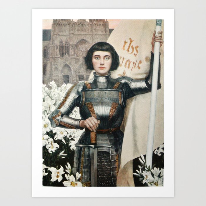 Saint Joan Of Arc Art Print