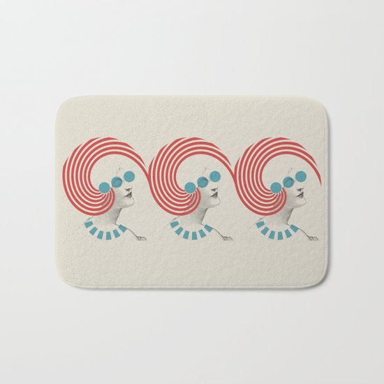 Dedicated Follower of Fashion Bath Mat