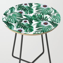 Leafs and Flowers Side Table