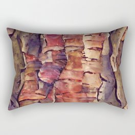 Tree Bark Rectangular Pillow