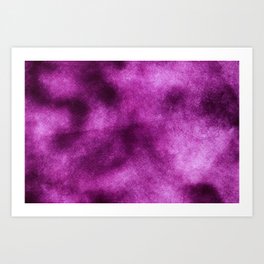 Purple canvas texture background.  Art Print