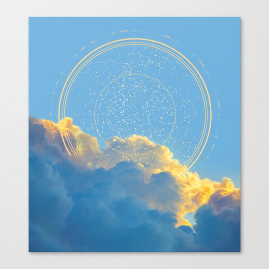 Create Your Own Constellation Canvas Print
