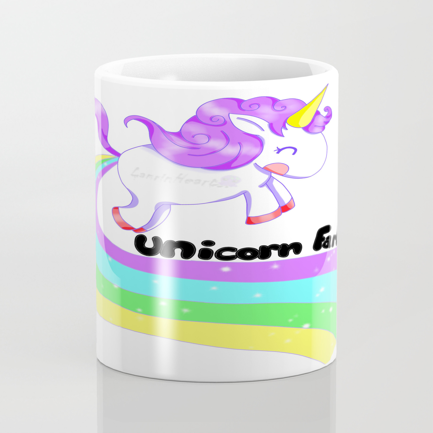 Unicorn Farts Coffee Mug By Lanrinheart Society6