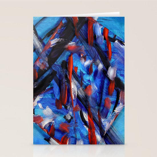 Acryl-Abstrakt 30 Stationery Cards