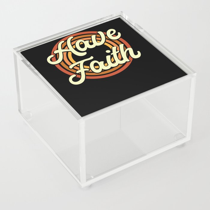 Havy Faith Acrylic Box