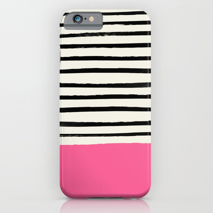 Watermelon & Stripes iPhone Case