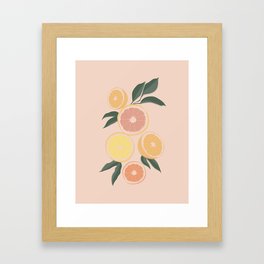 Citrus 3.0 Framed Art Print