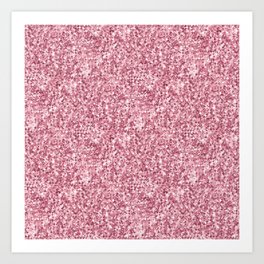 Luxury Pink Pattern Art Print