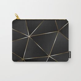 Triangles with golden threads Carry-All Pouch
