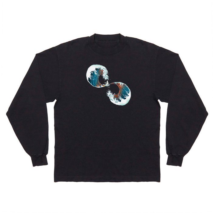 The Wave is forever Long Sleeve T Shirt