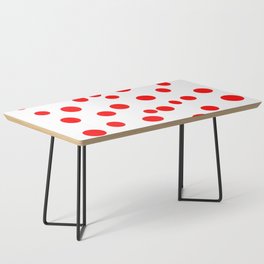 Kusama Inspired Red Dot Minimal Design Coffee Table