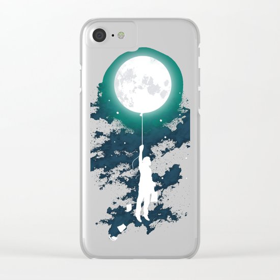 Burn the midnight oil Clear iPhone Case