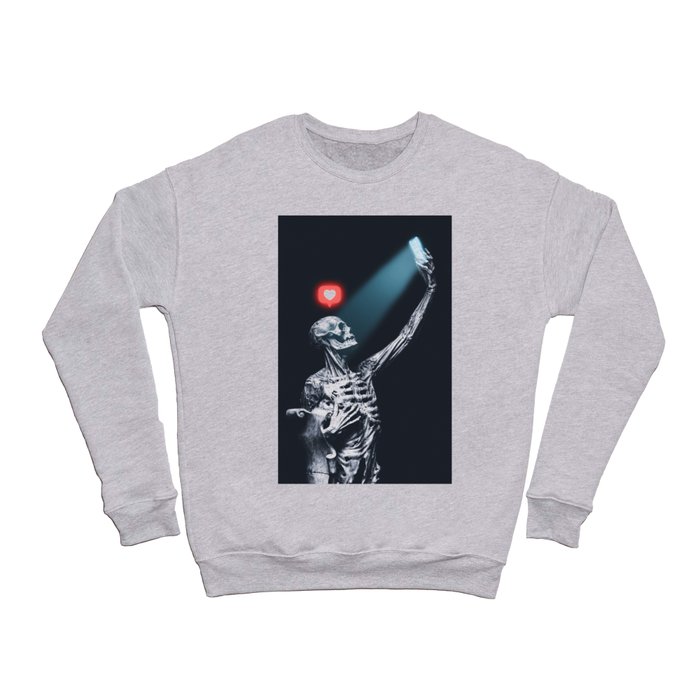 Selfie skeleton Crewneck Sweatshirt