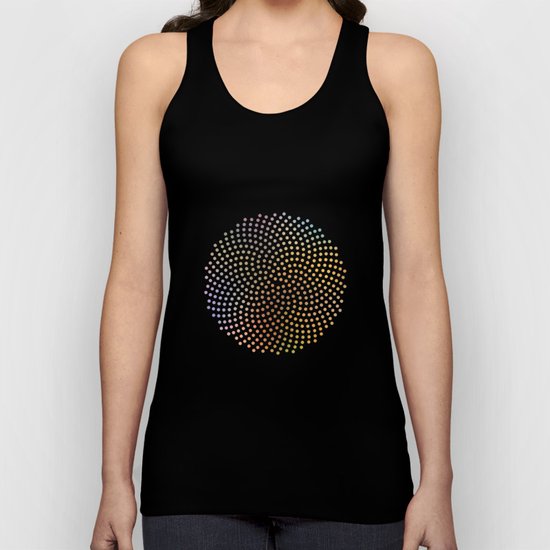 Spiral Dots Unisex Tank Top