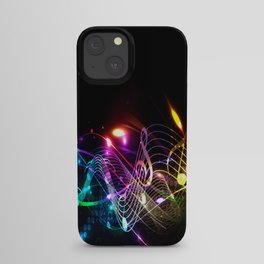 Music Notes in Color iPhone Case