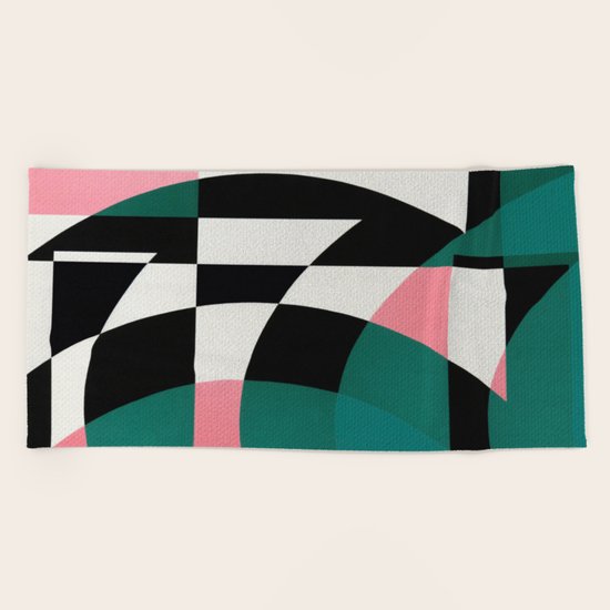 Flamingos Beach Towel