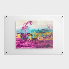 Violet Hour Floating Acrylic Print