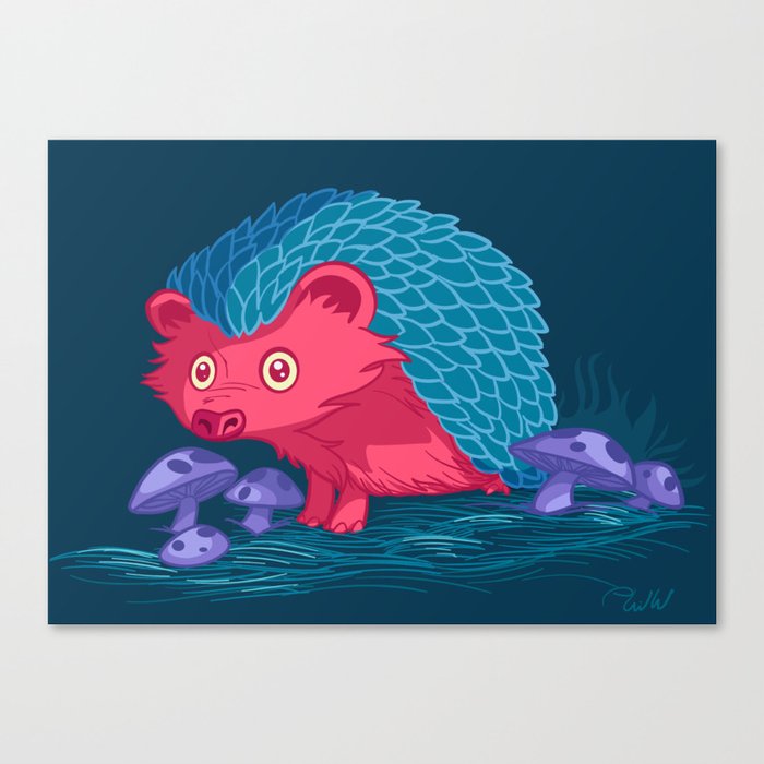 Hedgehog Canvas Print