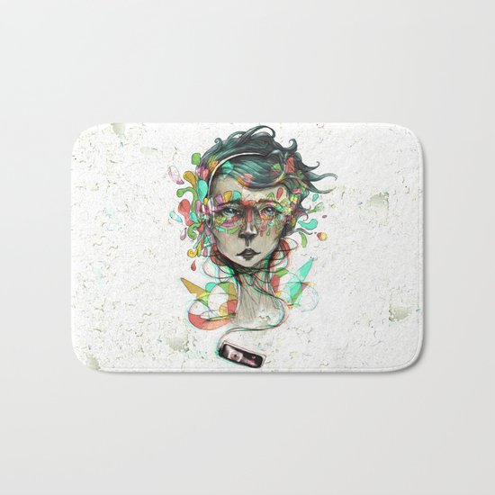 Feel The Beat Bath Mat
