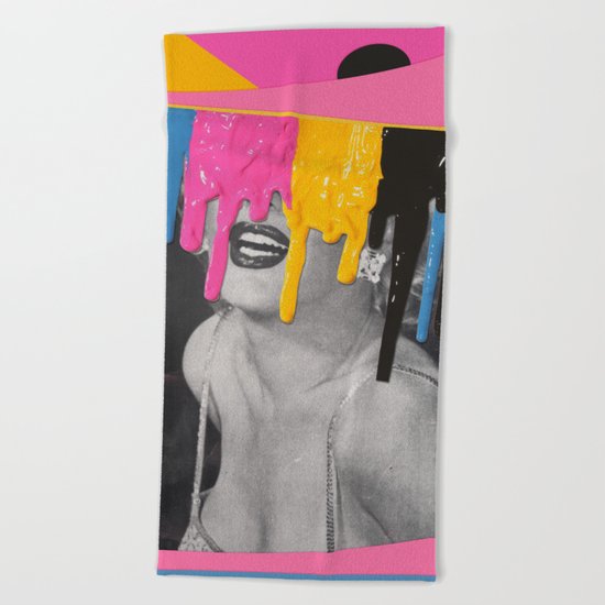Celebrity Syrup Beach Towel