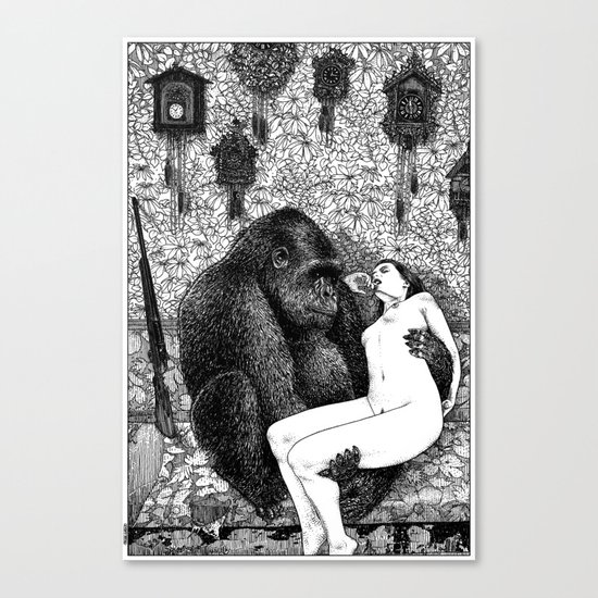 asc 686 - La pitié (Time is out of joint) Canvas Print