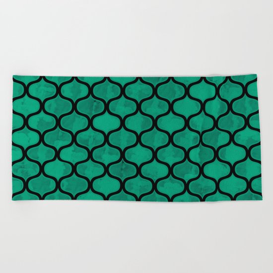 Lovely Pattern VV Beach Towel