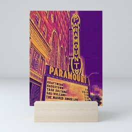 Paramount Theater  Mini Art Print