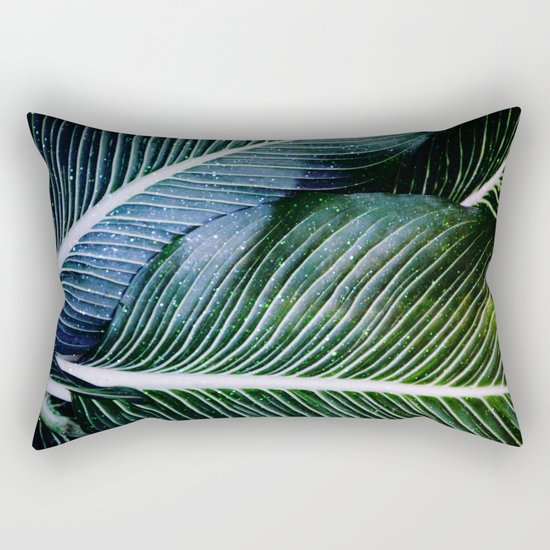 galactic leaves Rectangular Pillow