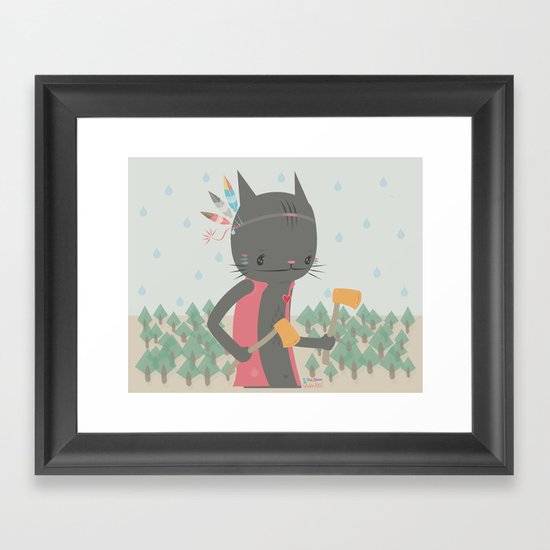 GOLDEN AXE - EP02 Framed Art Print