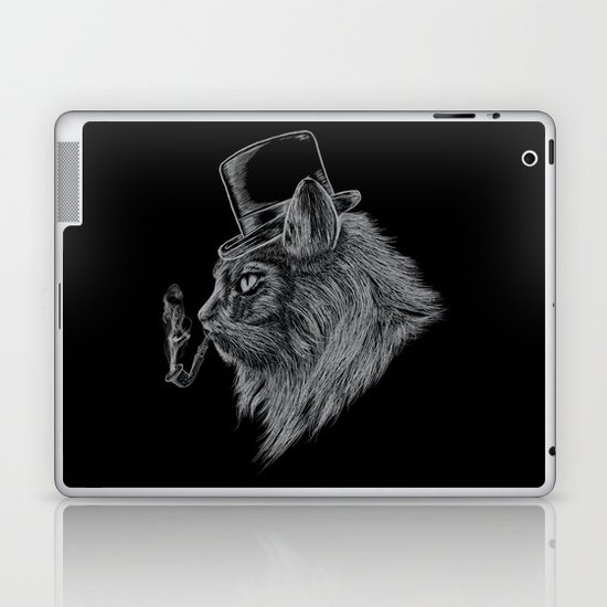 High Class Cat Laptop & iPad Skin